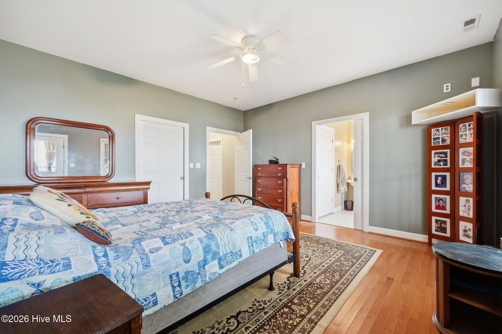 Primary Bedroom looking over waterfront