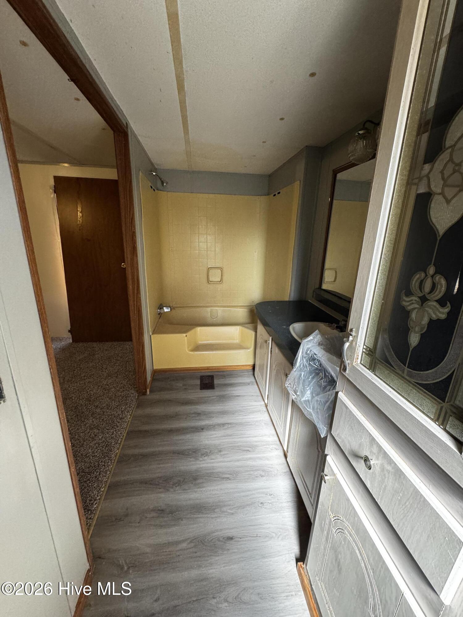 Primary bathroom, new sink to be installed