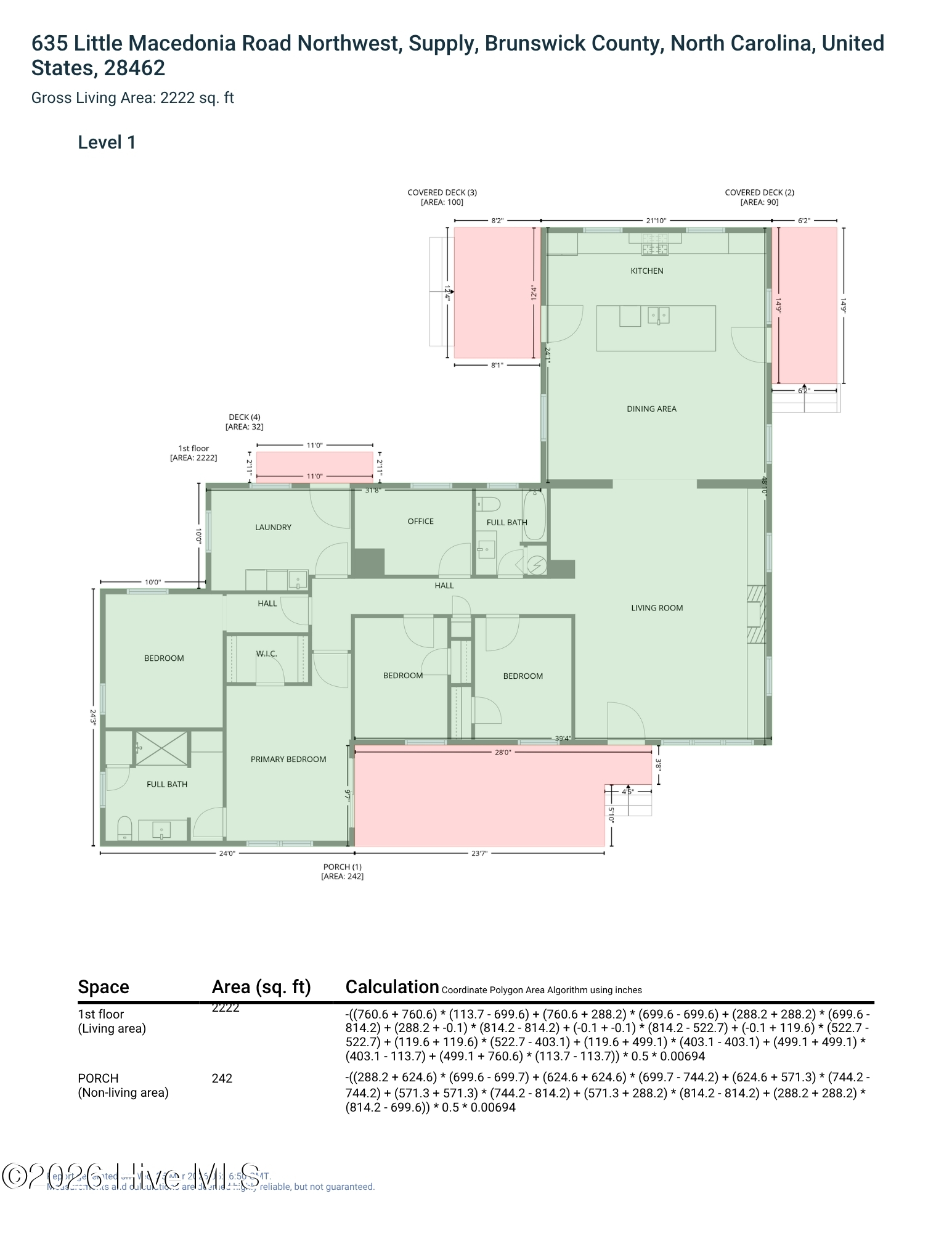 Homes For Sale - 635 Little Macedonia Road<br/> Supply, NC 28462