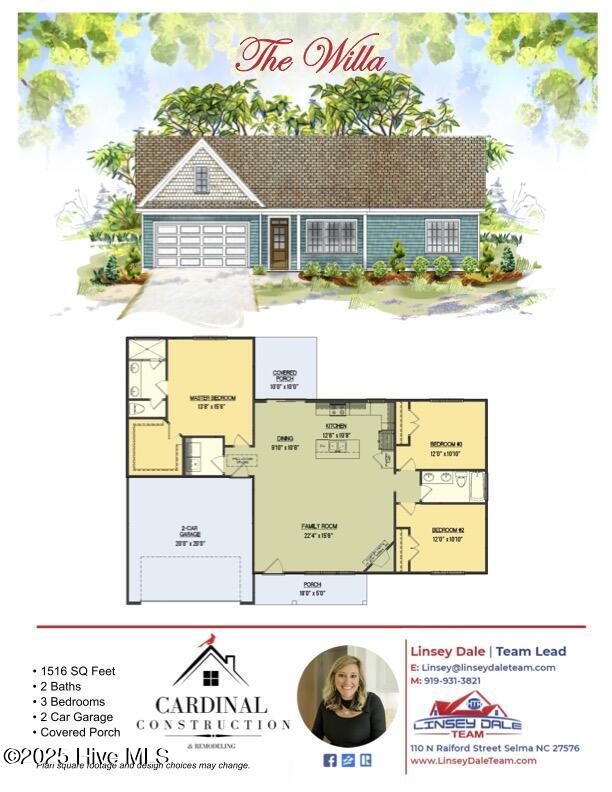 Willa Plan 1516- ElvnFl Cardinal
