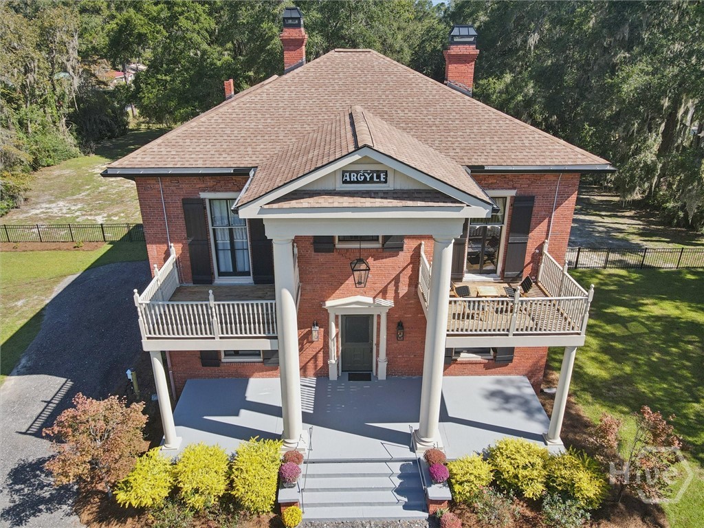 Front Exterior, aerial