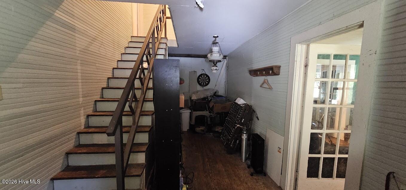 Lawsonville stairs hall