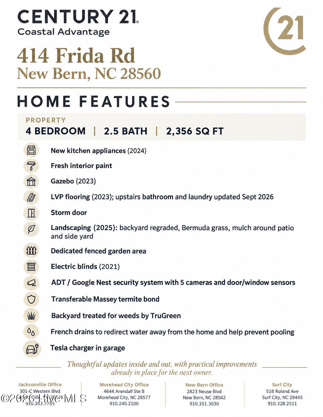 414 Frida Road,New Bern