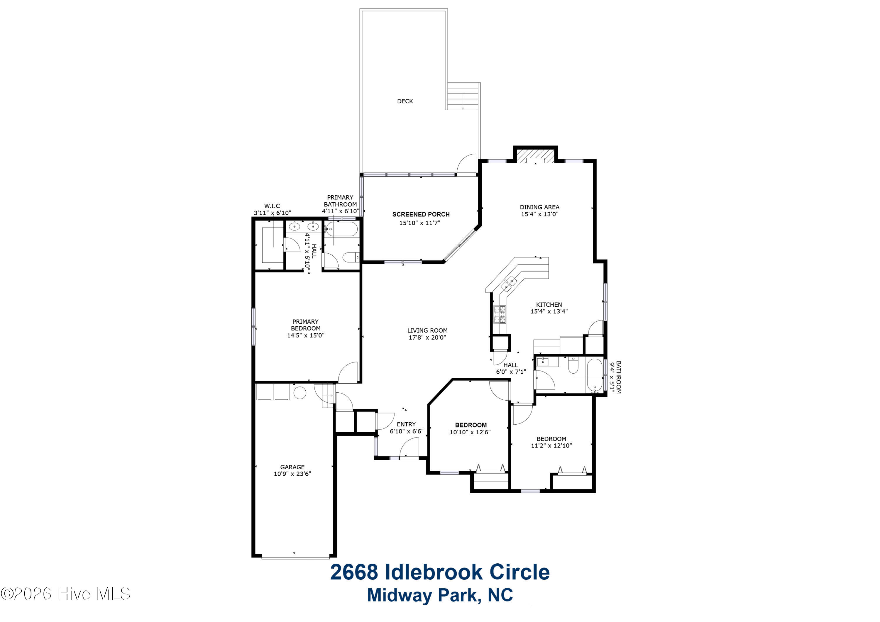 2668 Idlebrook Circle,Midway Park