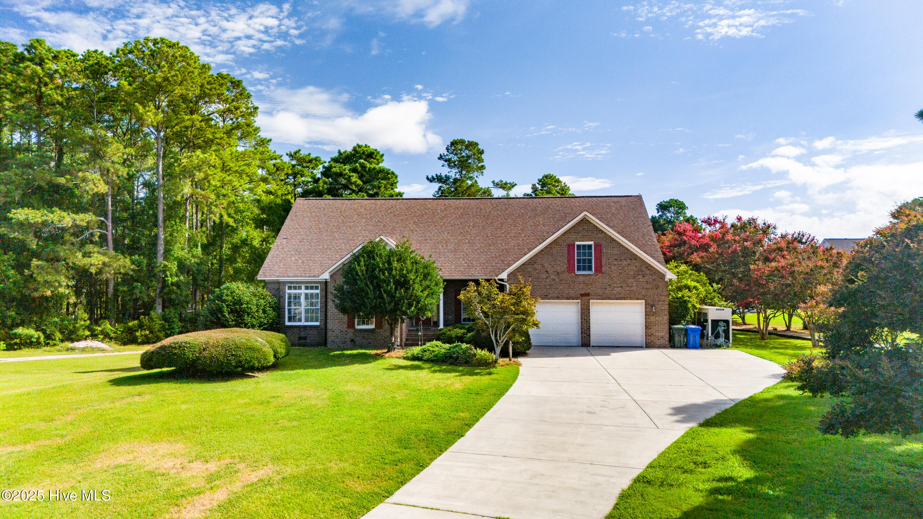 5529 Sandpiper Drive Oriental, North Carolina Located in prestigious Dolphin Point, this elegant brick home embodies the best of Oriental living. Included is Boat Slip #9 on the private Dolphin Point marina dock, complete with water, 30 AMP electric, and approximately 5 feet of water depth—ideal for your sailboat or powerboat. A decked walkway provides convenient access between the dock and the house, making life on the water effortless.
Inside, the home features an open and inviting floor plan with 9-foot ceilings, recently refinished glistening hardwood floors, a spacious gourmet kitchen, 3 generously sized bedrooms complemented by 3 full baths. There's a bonus room above the garage that can be used as a 4th bedroom.
The main living areas open to a large, screened porch, open decks, and a tastefully landscaped yard—perfect for enjoying the Neuse River breezes, outdoor dining, or relaxing with guests.
Enjoy light-filled interiors, tasteful finishes, and seamless indoor-outdoor living in a sought-after waterfront neighborhood. Whether you're sipping coffee on the porch or heading out from your private slip for a day on the water, this home offers an exceptional lifestyle in the heart of Oriental.
Don't miss this rare opportunity to own a beautiful home with deep-water access in Dolphin Point!