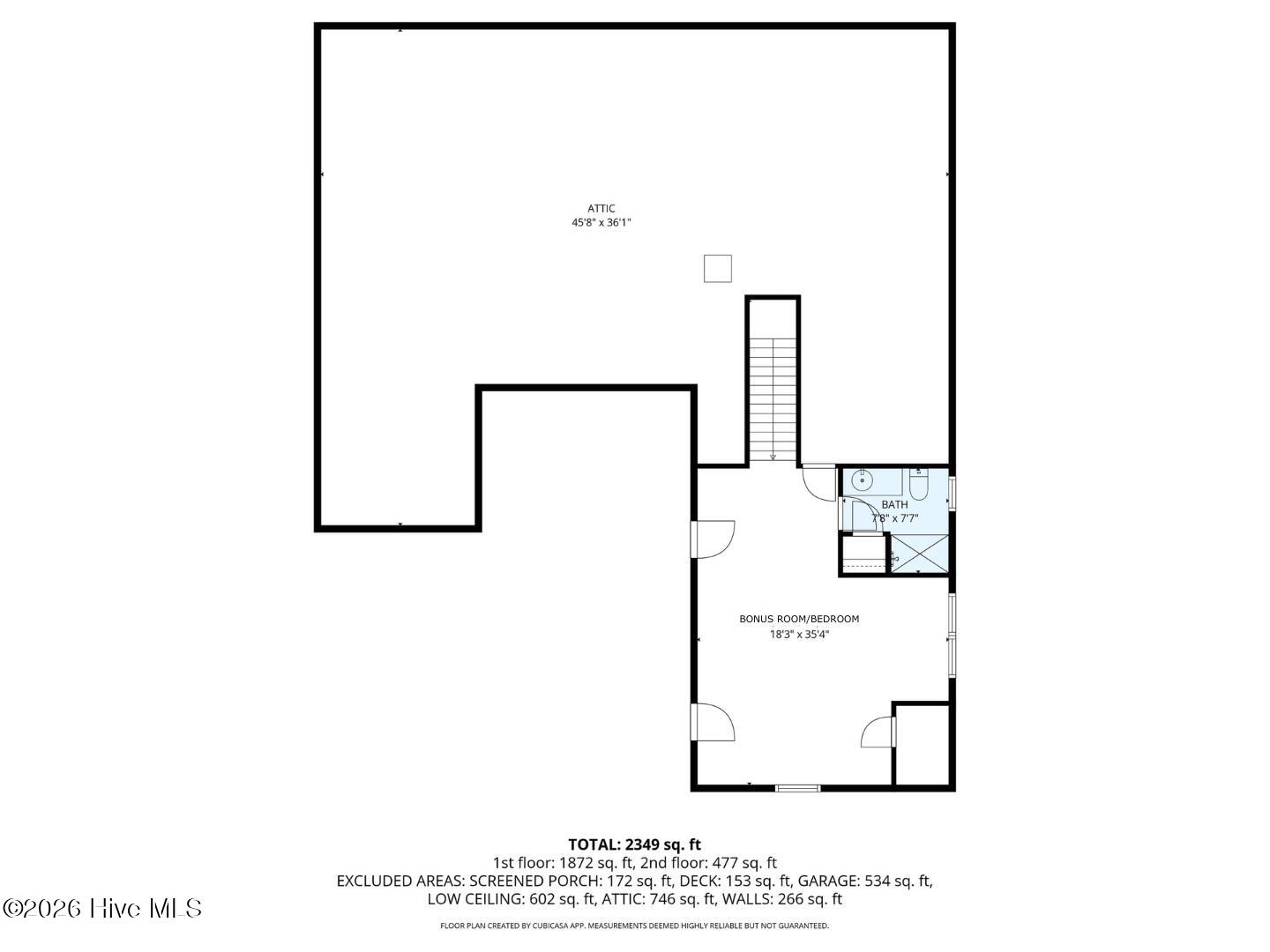 2nd floor floorplan