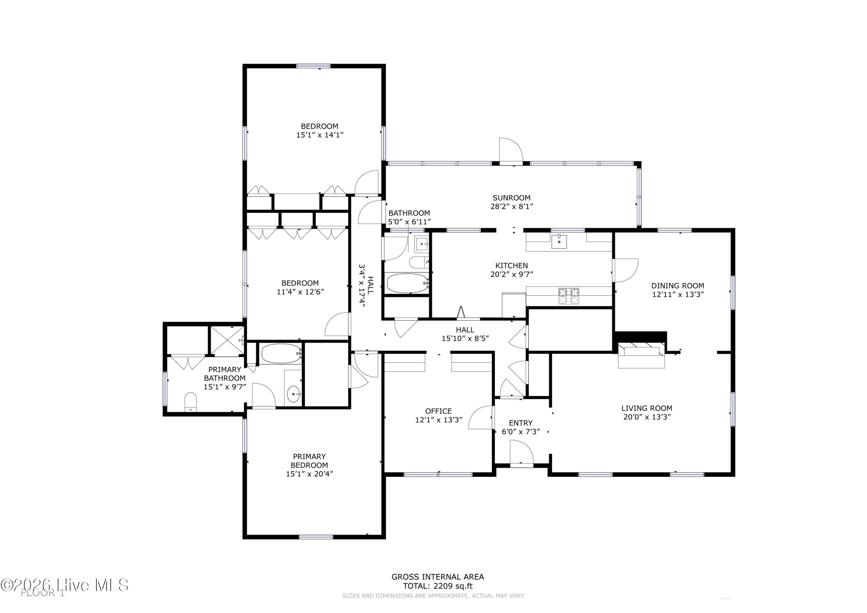 Exterior photo of 808 W South Street W, Ahoskie, NC 27910. MLS: 100592504