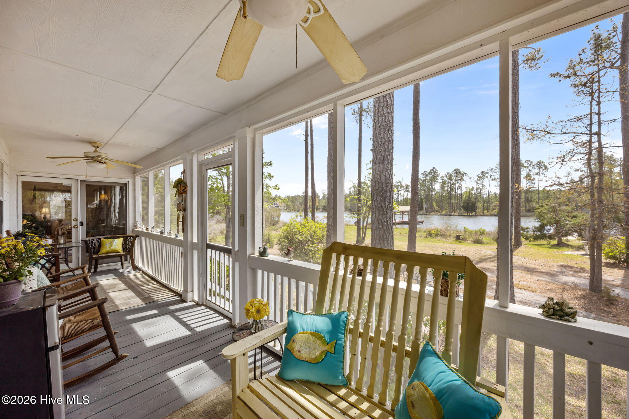 Screened Porch - rear