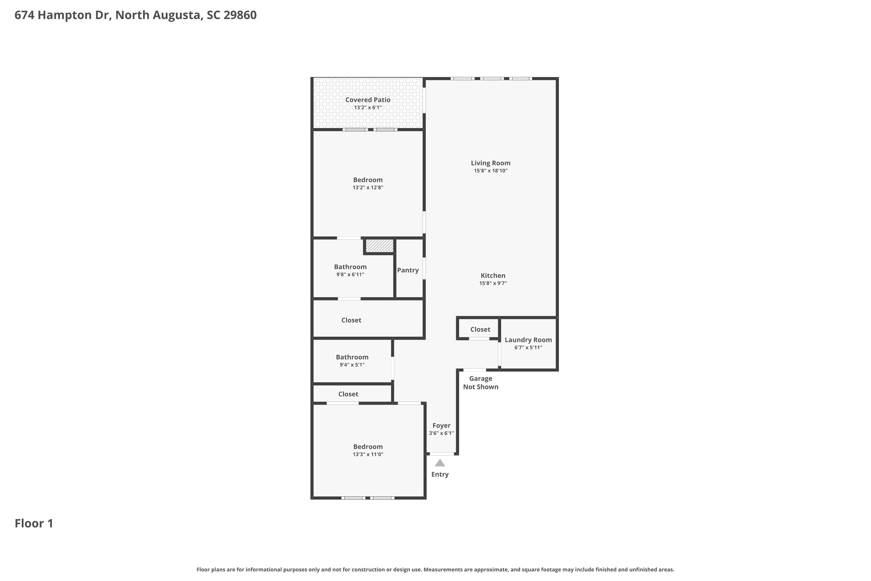 Townhouse For Sale - 674 Hampton Drive<br/> Edgefield County, North Augusta, SC 29860
