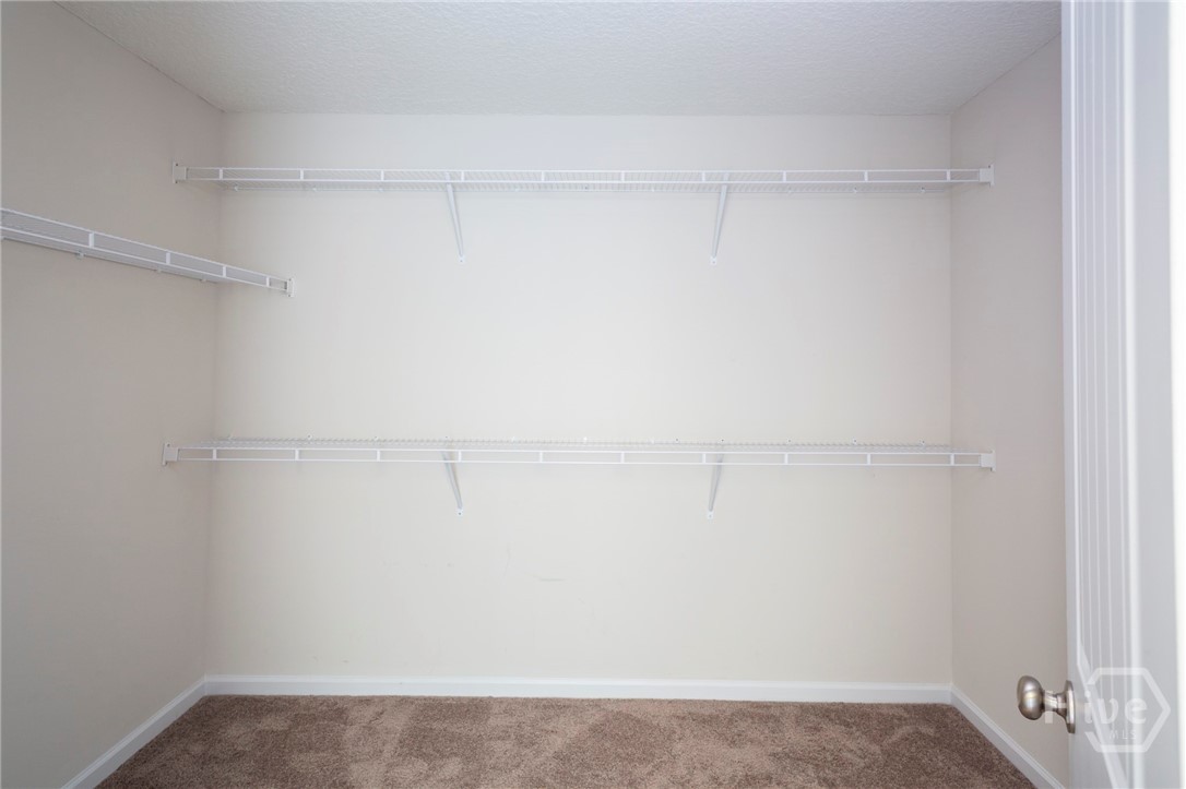 Primary closet