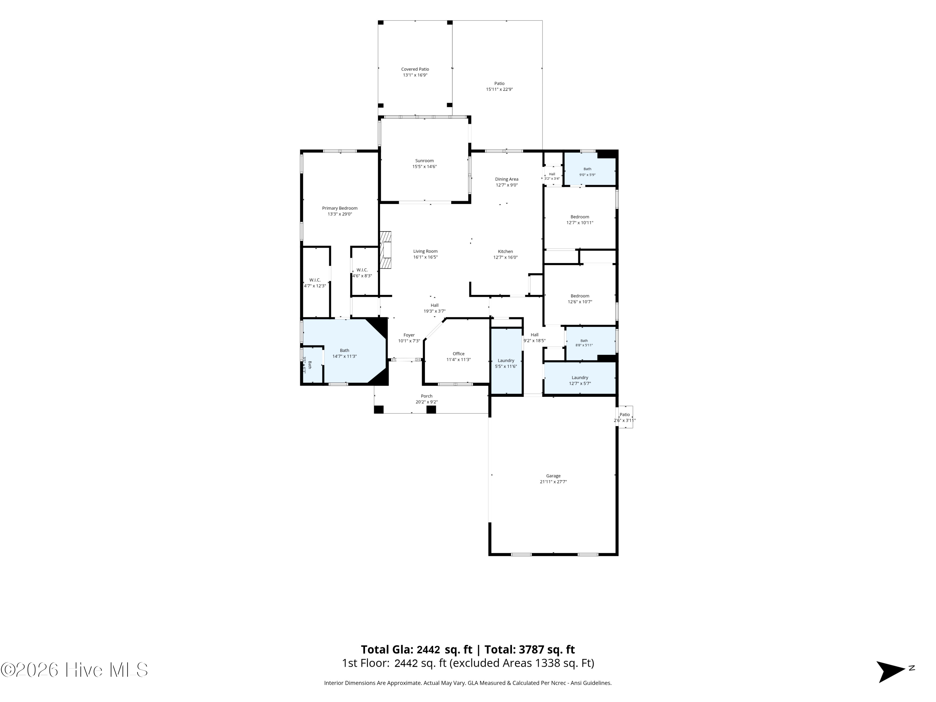 Exterior photo of 8583 Safflower Way NE, Leland, NC 28451. MLS: 100595612