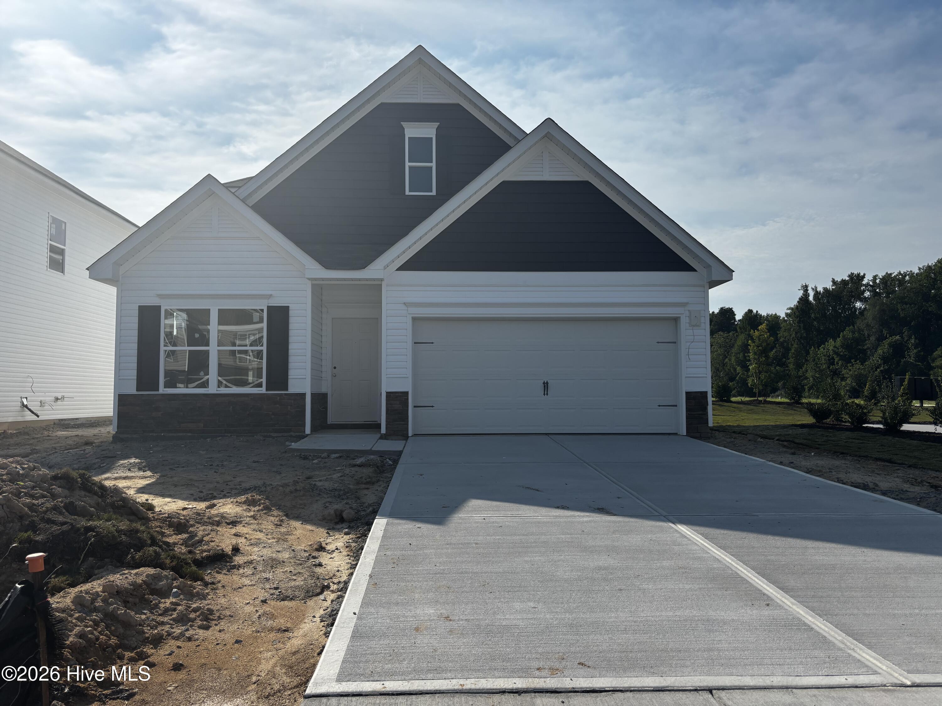 Exterior photo of 412 Barter Drive, Vass, NC 28394. MLS: 100579031