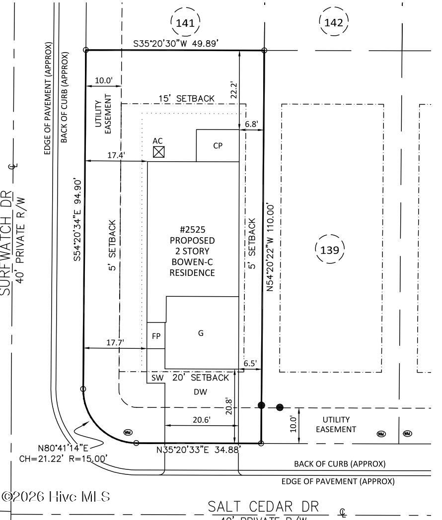2525 Salt Cedar Drive SE UNIT Lot 140, Bolivia, NC, 28422