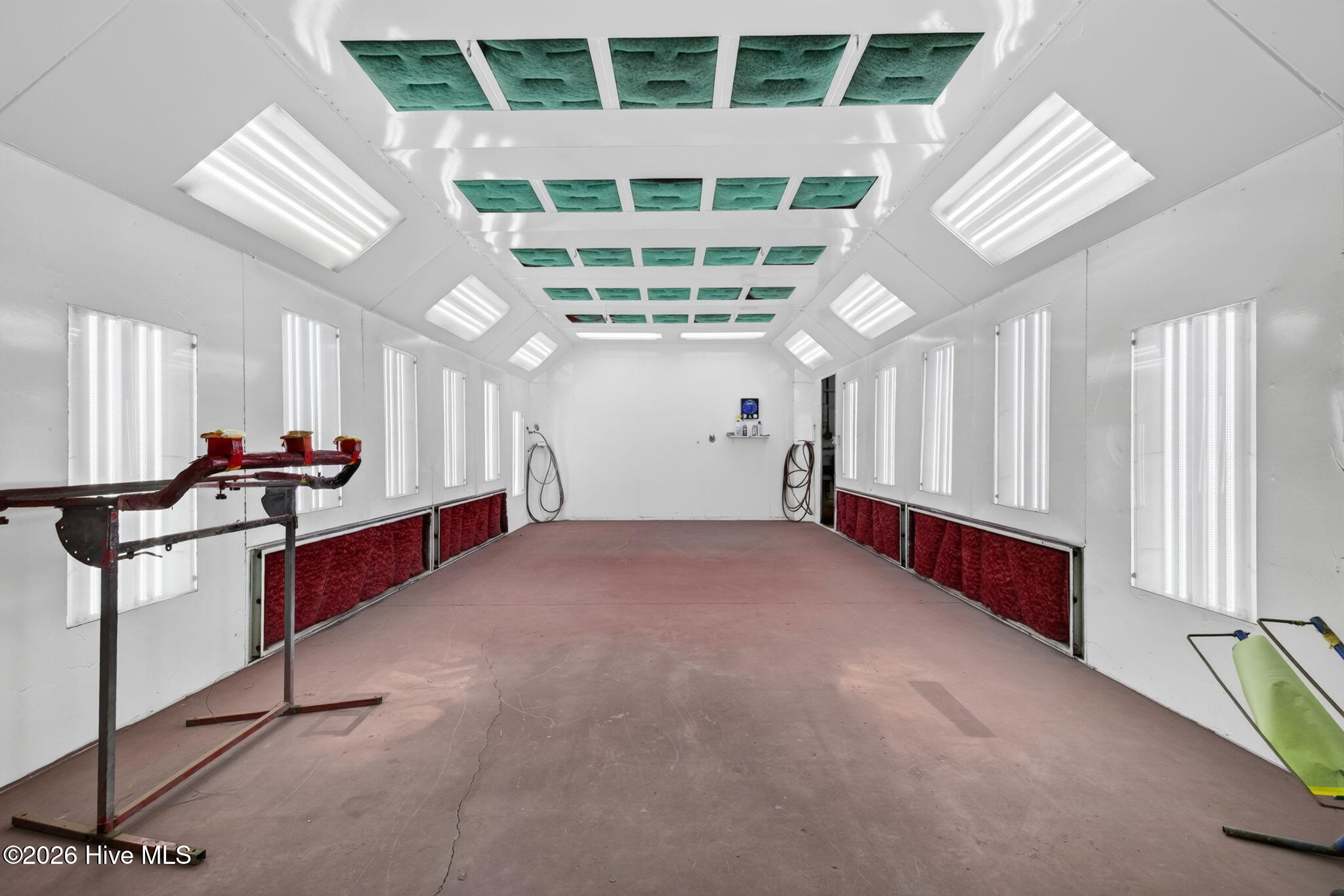 Paint Room inside the Shop