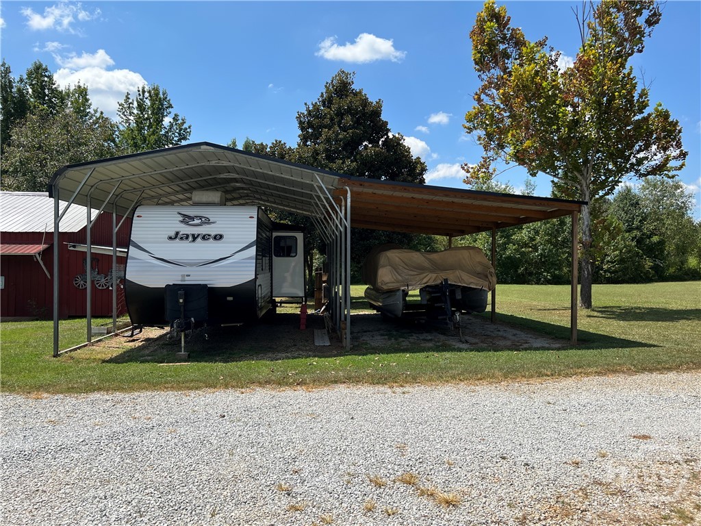 Double RV Shelter