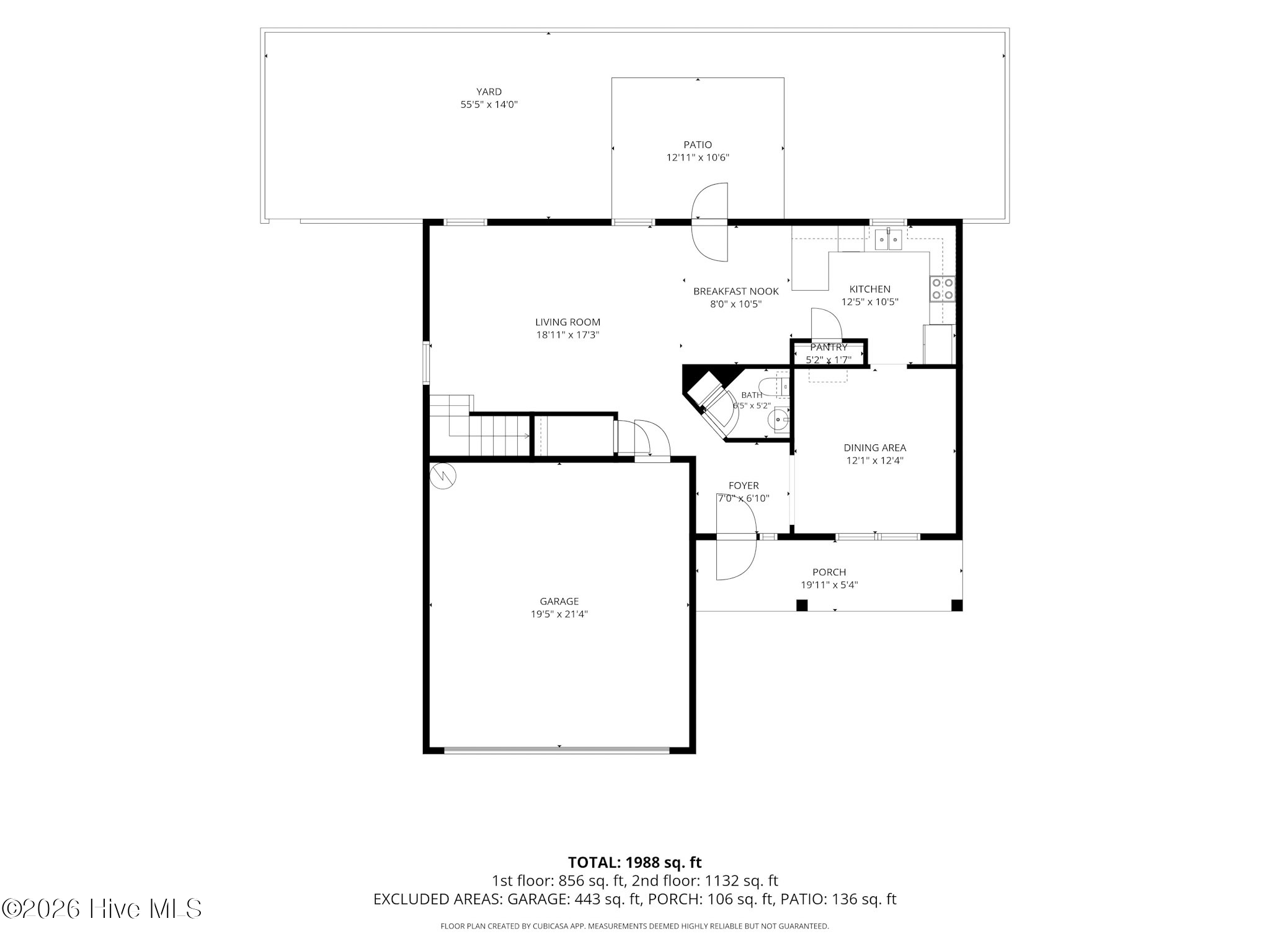 Exterior photo of 1202 Whispering Doe Drive, Wilmington, NC 28409. MLS: 100610954