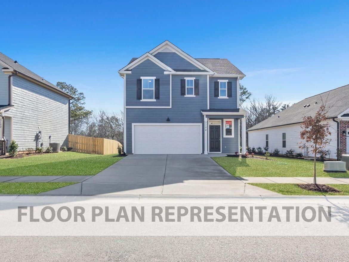 Front Exterior _ 1807 Plan