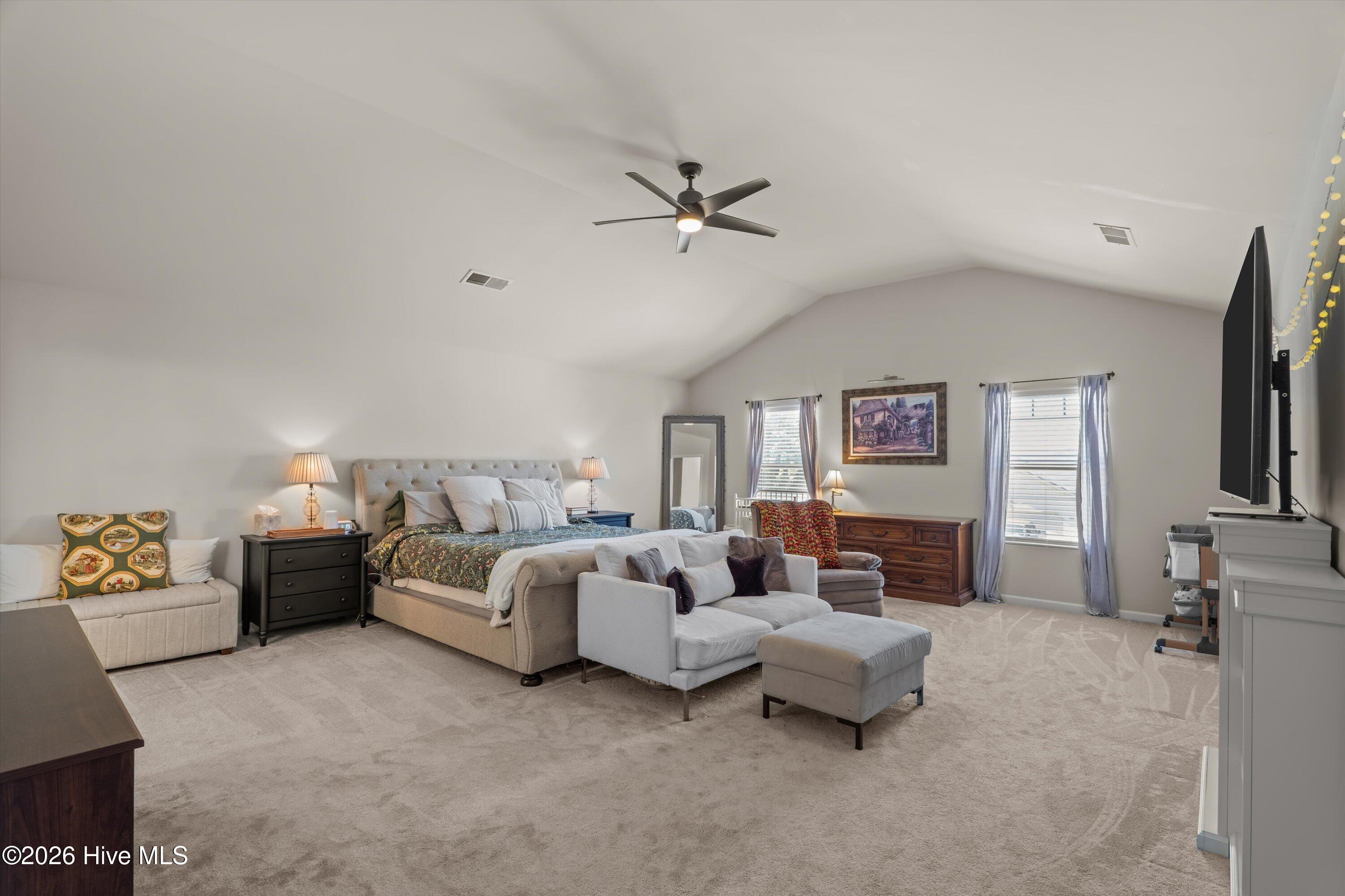 Oversized Primary bedroom