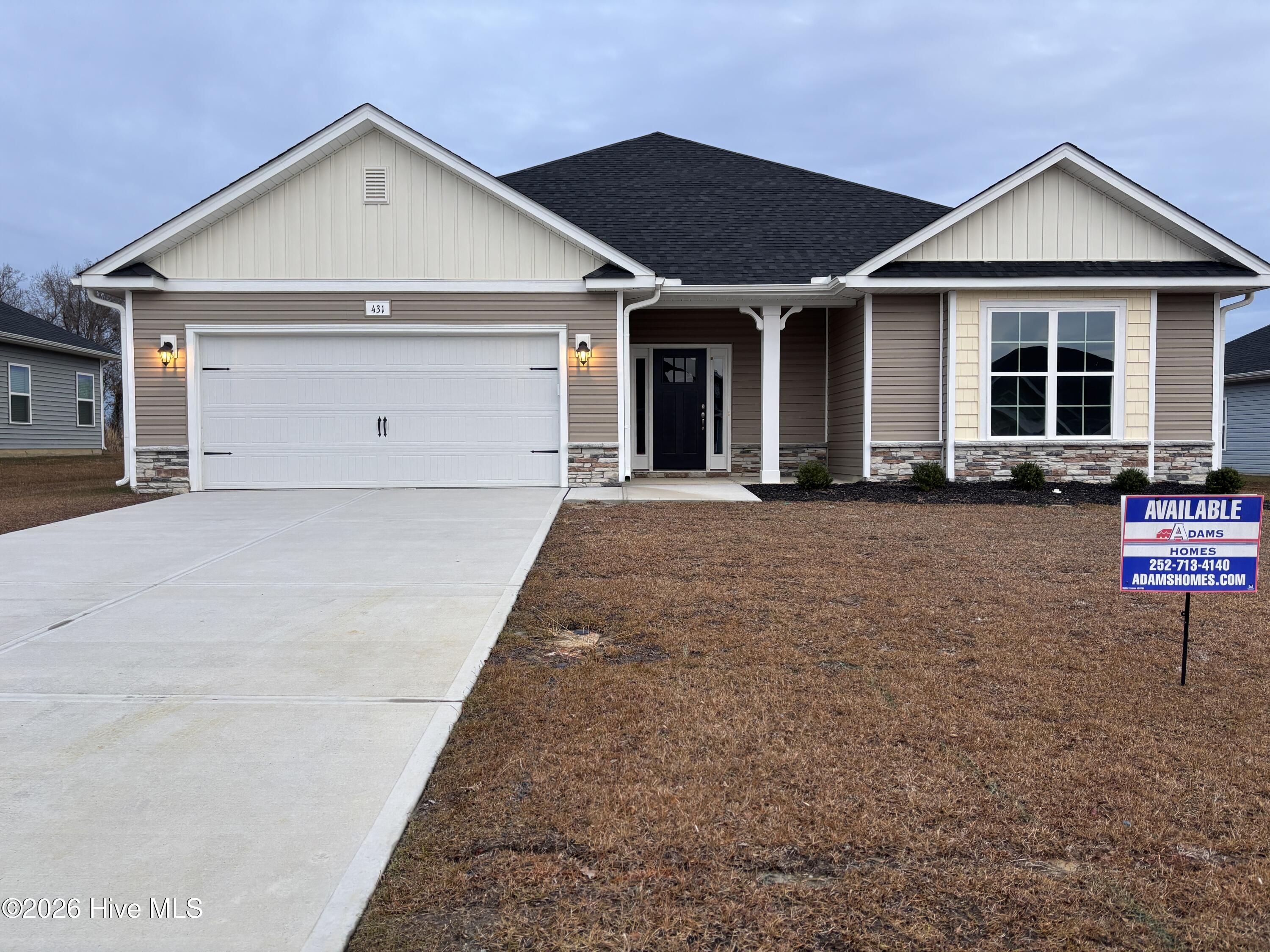 Single family home for sale at 202 Eliza Way, Winterville, NC 28590 | MLS# 100605991 | Listing updated on 2026-09-24