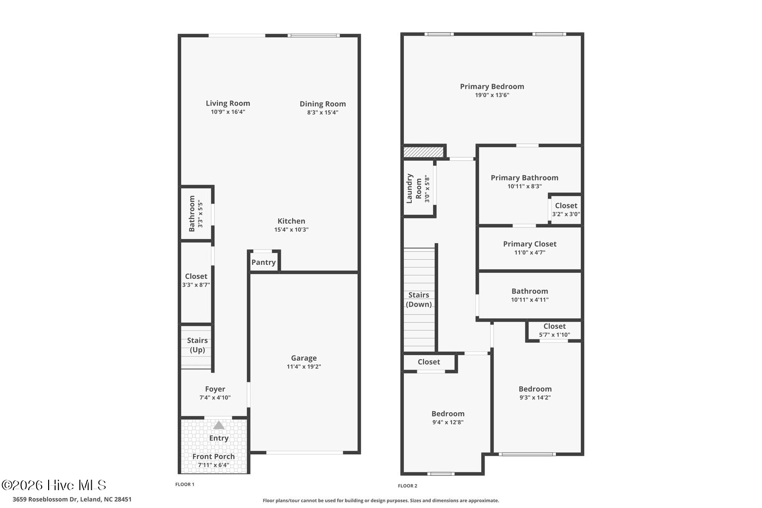 Townhouse For Sale - 3659 Roseblossom Drive<br/> Leland, NC 28451
