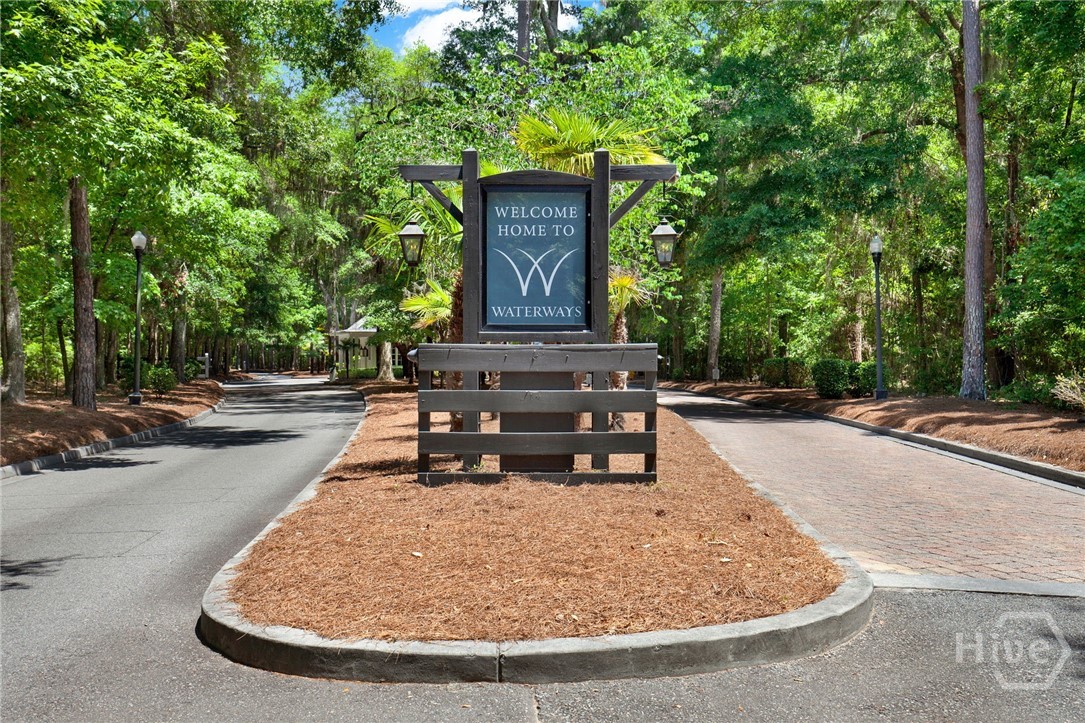 Waterways gated entrance