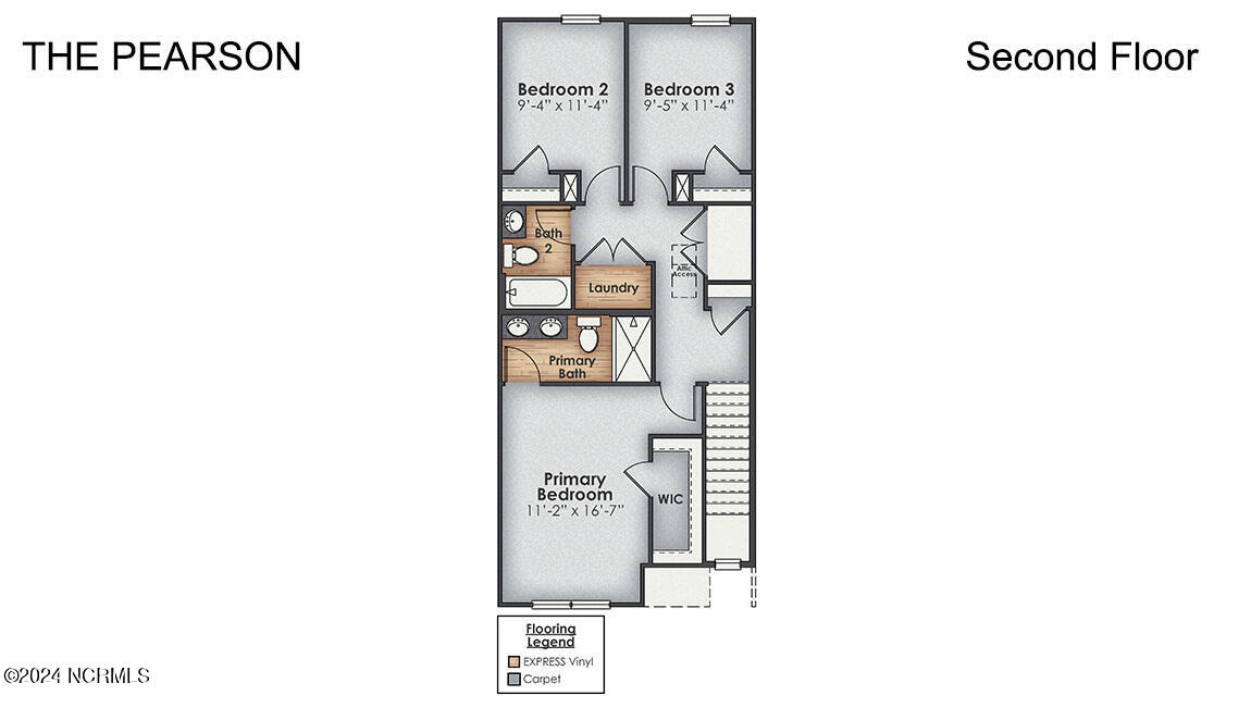 7098 Dunford Road Unit 130, Leland, NC 28451 – photo 4: Second Floor Rendering