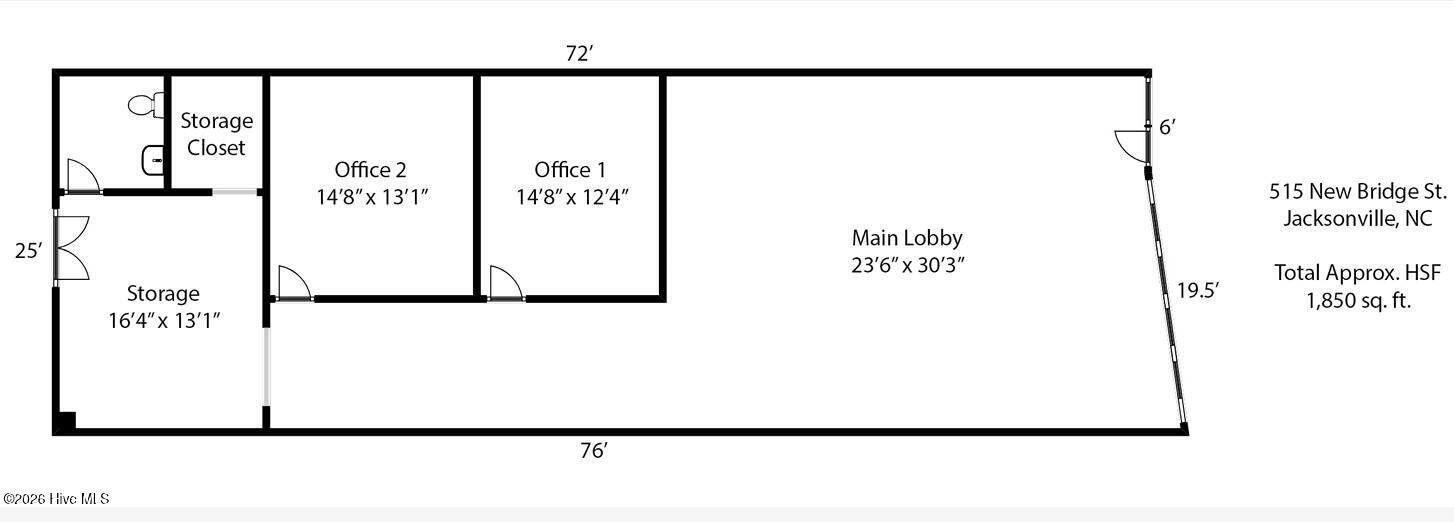 515 New Bridge St Floor Plan
