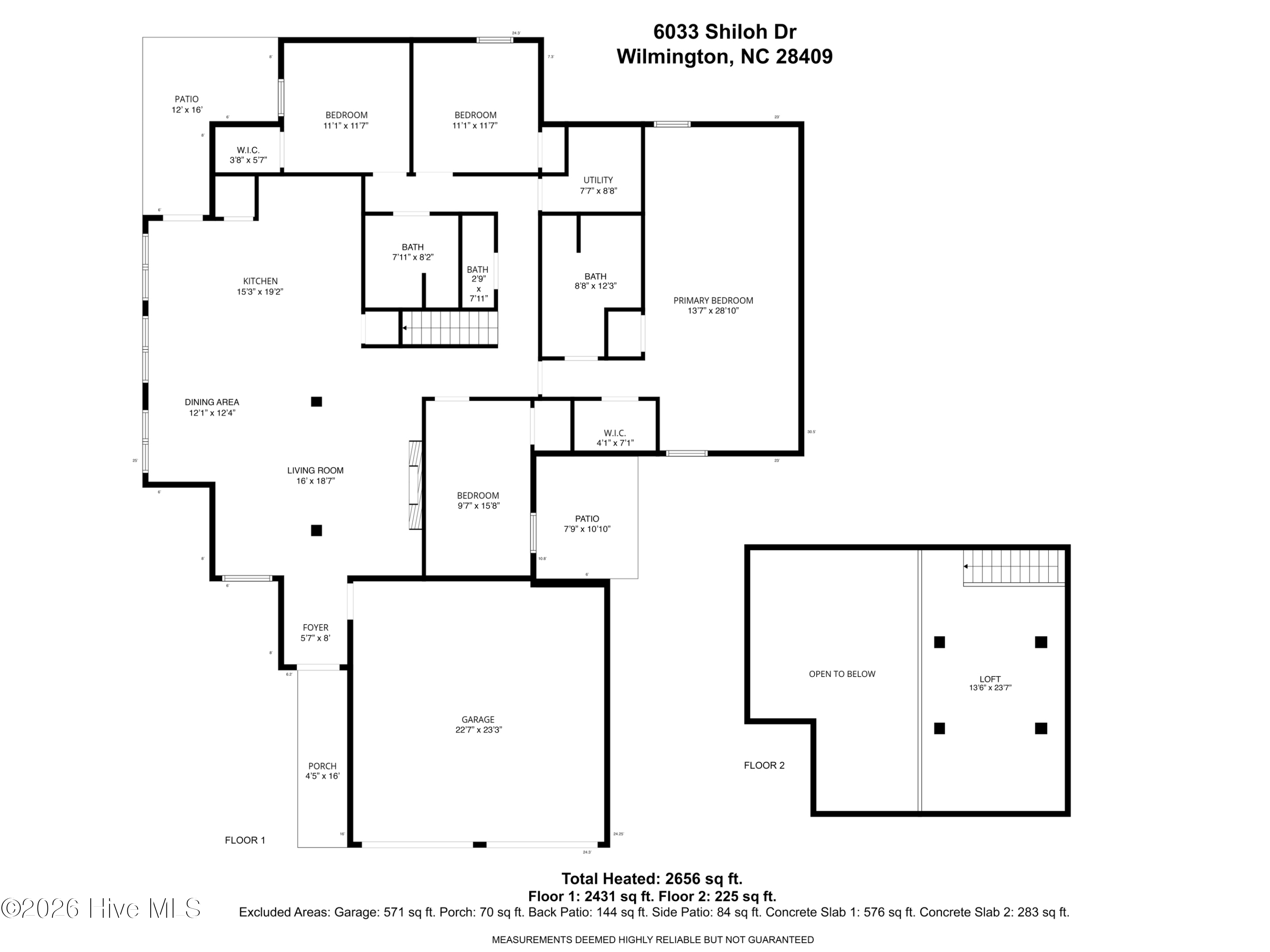 Exterior photo of 6033 Shiloh Drive, Wilmington, NC 28409. MLS: 100549199