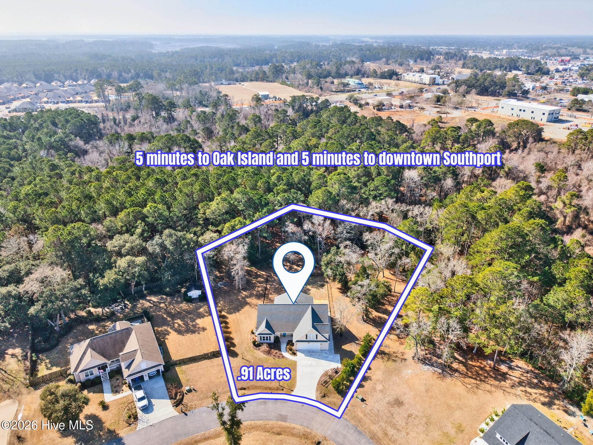5360 Glennfield Circle SE, Southport, NC, 28461