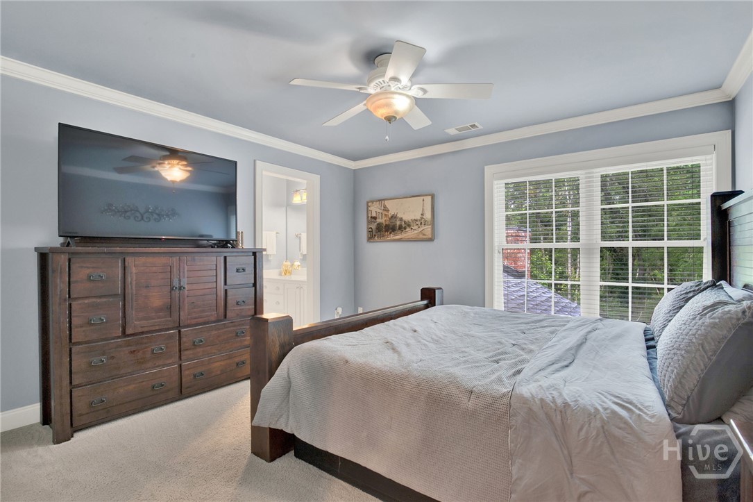 Upstairs Bedroom with Jack and Jill bathroom access