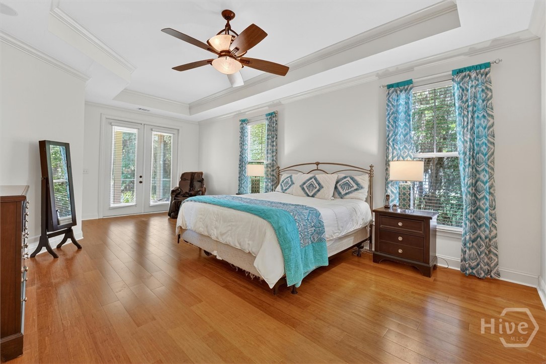 Primary Suite with access to screened porch