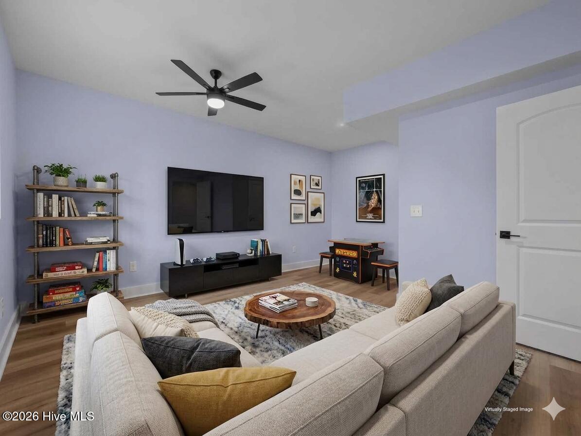 Virtually Staged Bonus room