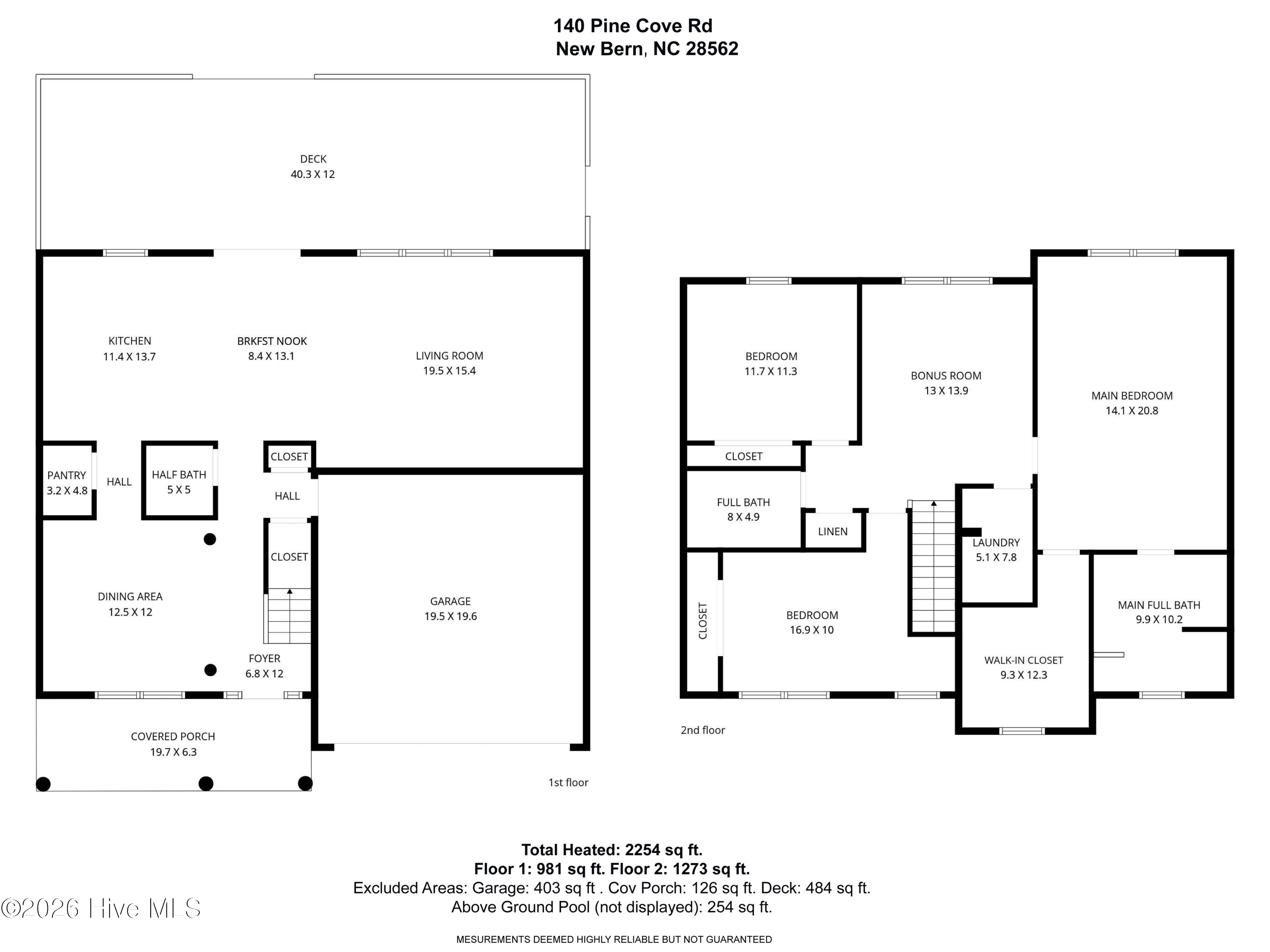 Homes For Sale - 140 Pine Cove Road<br/> New Bern, NC 28562