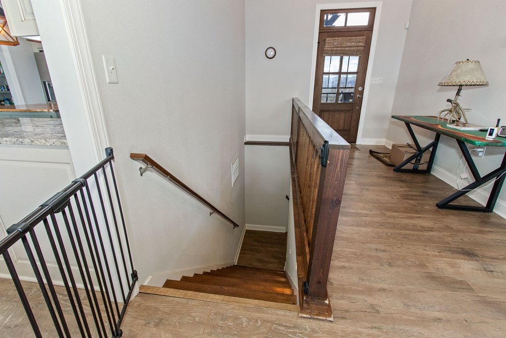 Stairs to basement