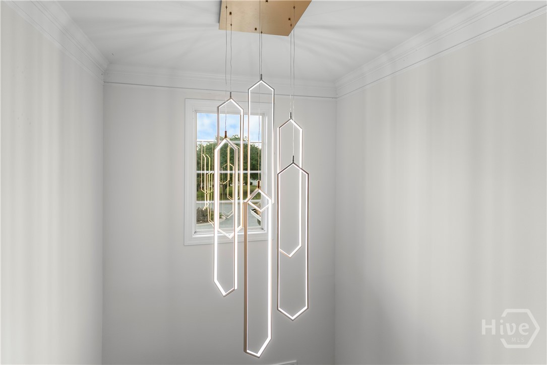 Impressive entry fixture