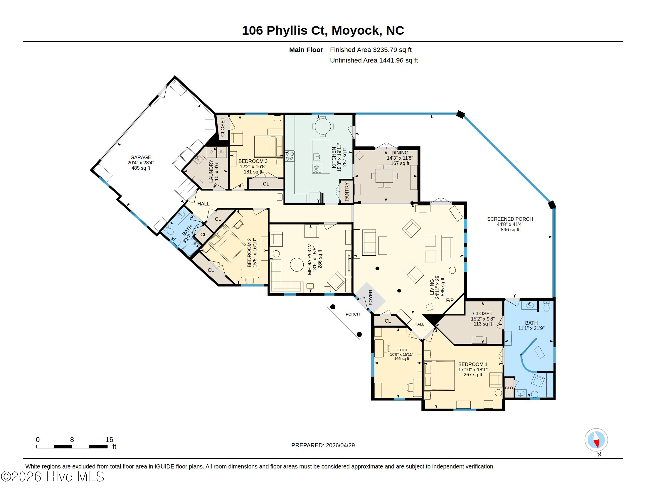 Exterior photo of 106 Phyllis Court, Moyock, NC 27958. MLS: 100600189