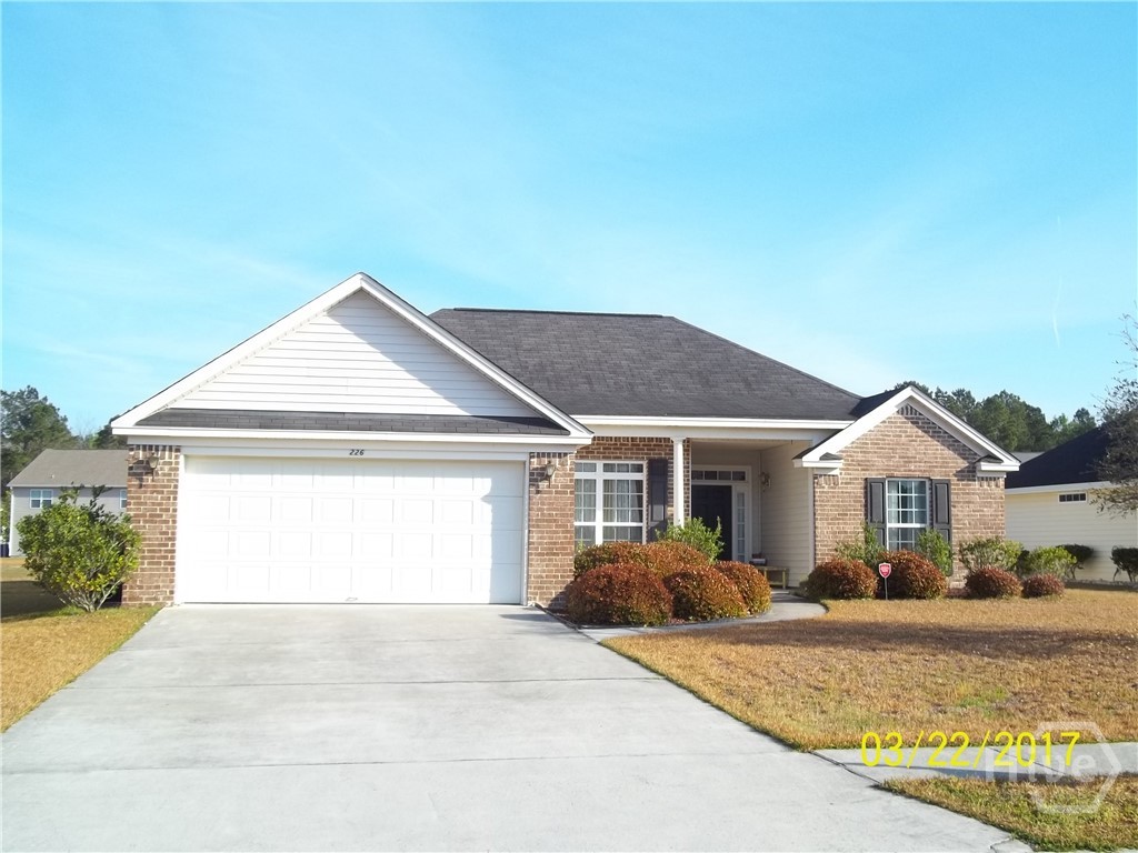 226 Pampas, Pooler, Georgia, 3 Bedroom Bedrooms, 0 ,2 BathroomBathrooms,Single family residence,For sale,Pampas,SA365711