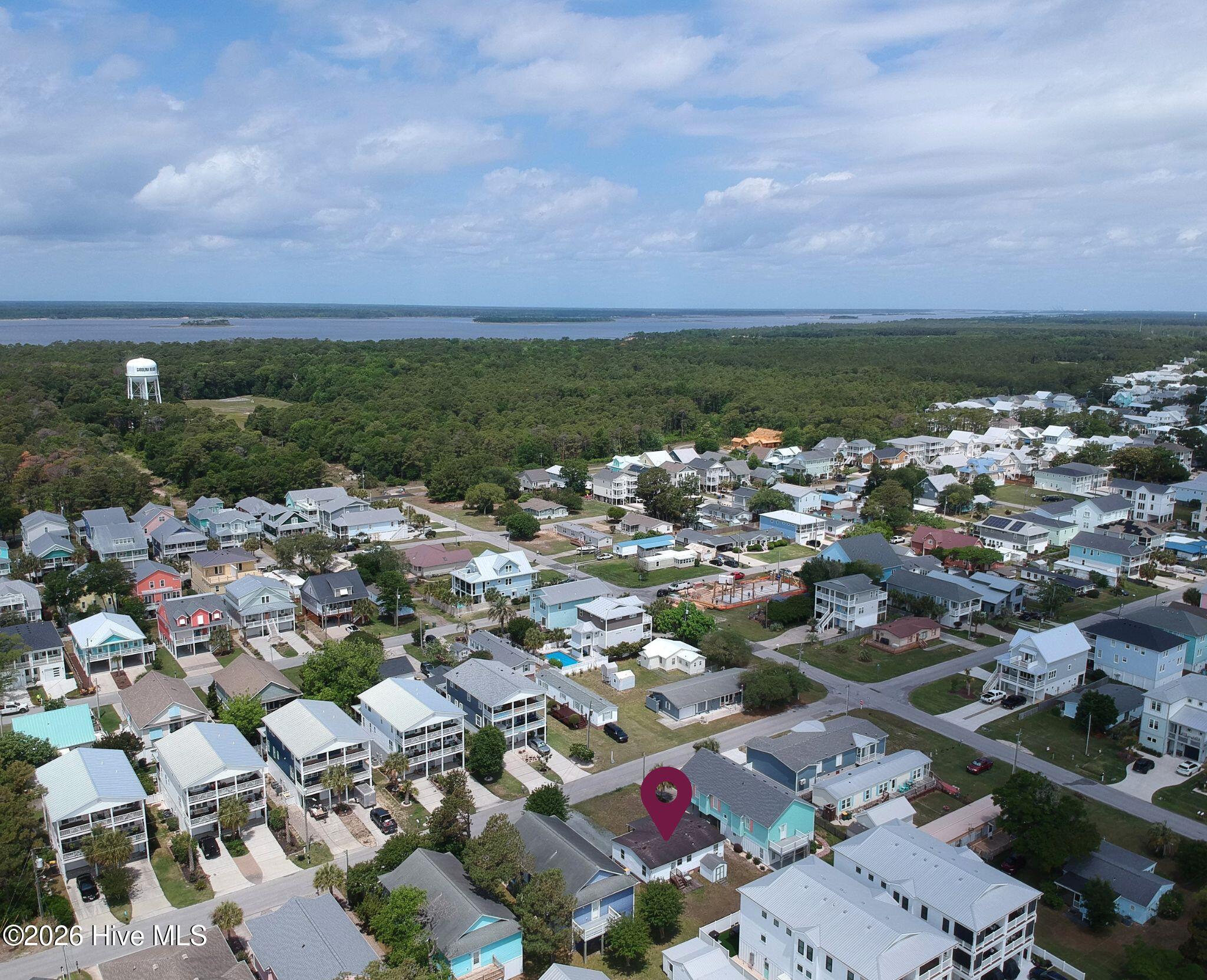 Overhead view