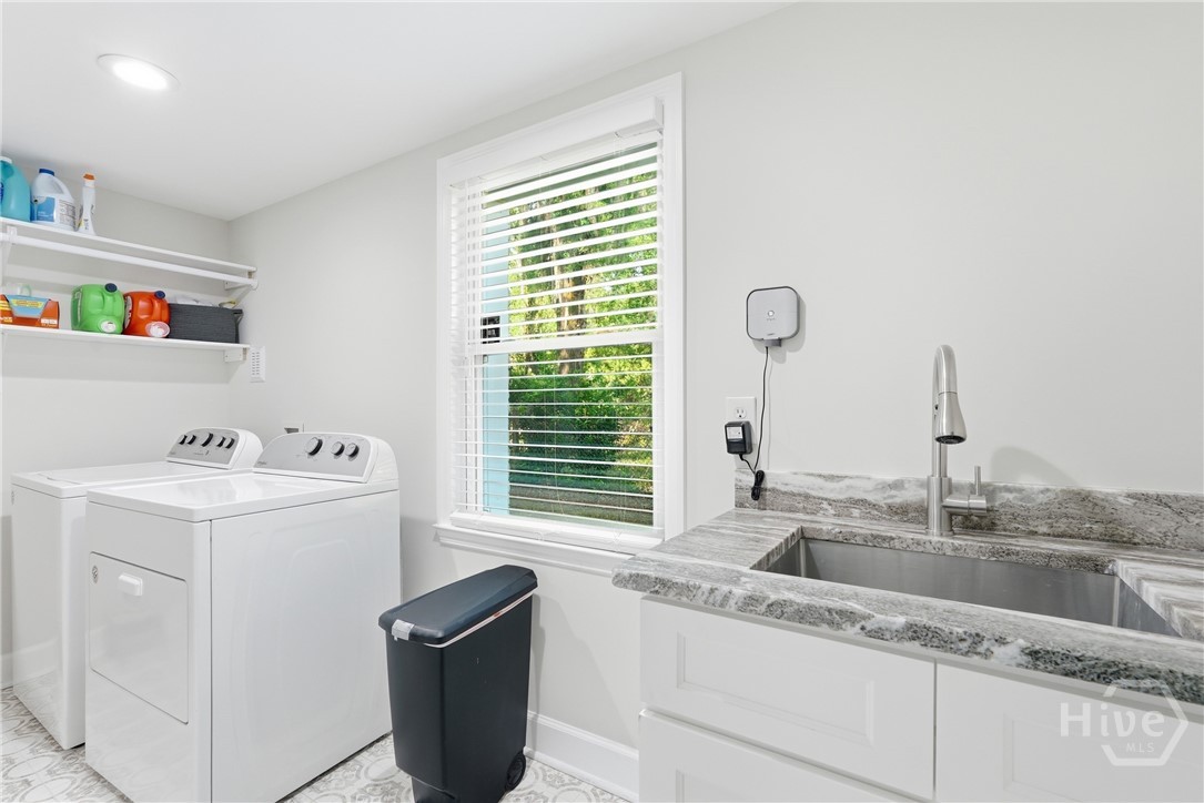 Laundry room downstairs