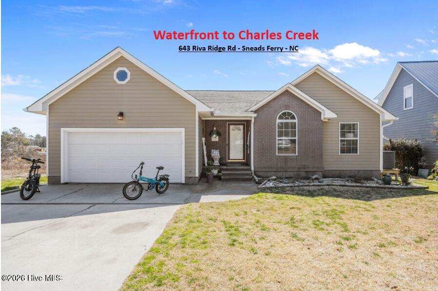 Homes for sale in Sneads Ferry, NC | 643 Riva Ridge Rd, Sneads Ferry, NC 28460 | MLS# 100559515