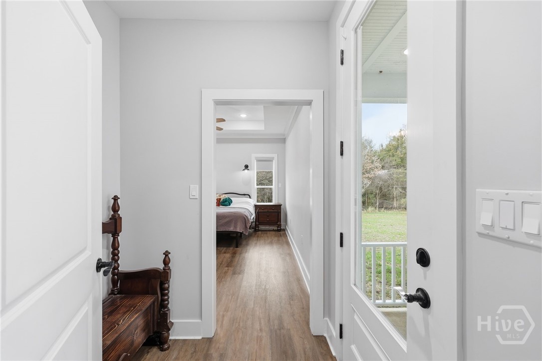 Foyer to master suite