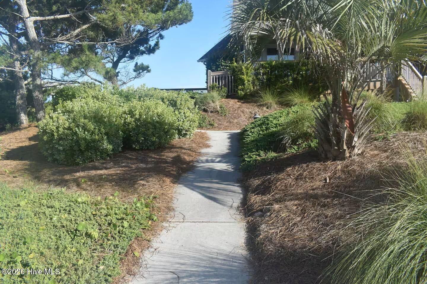 Ramp to community center
