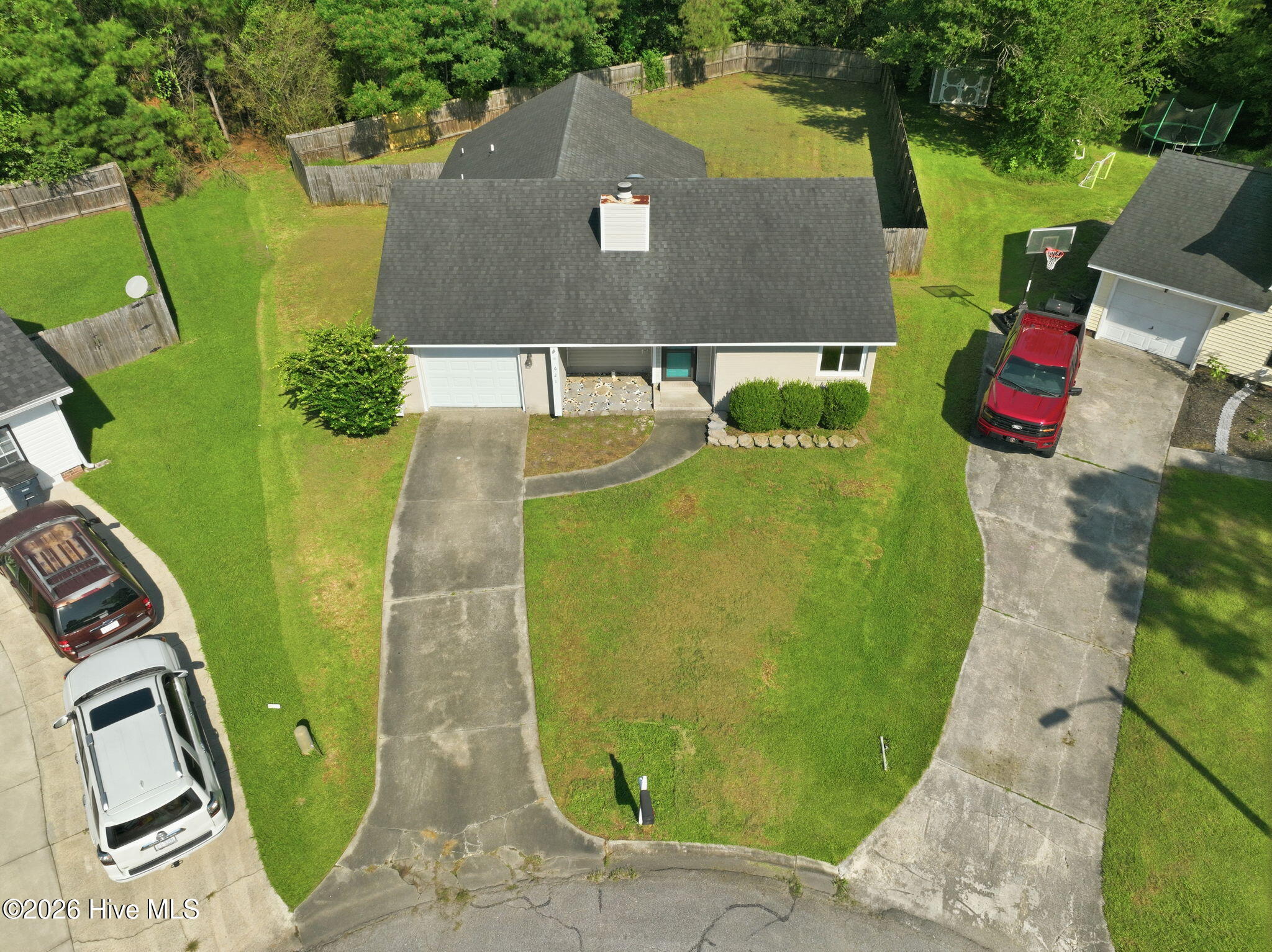 Exterior photo of 621 Walden Place, Jacksonville, NC 28546. MLS: 100600283