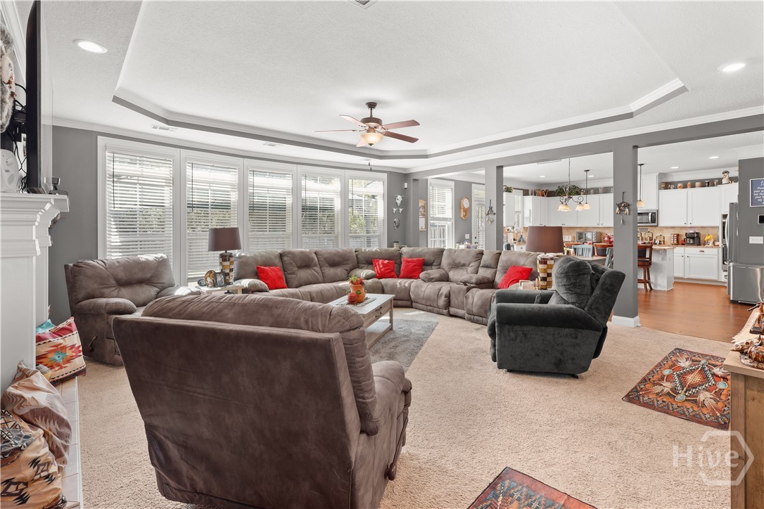 living room on main