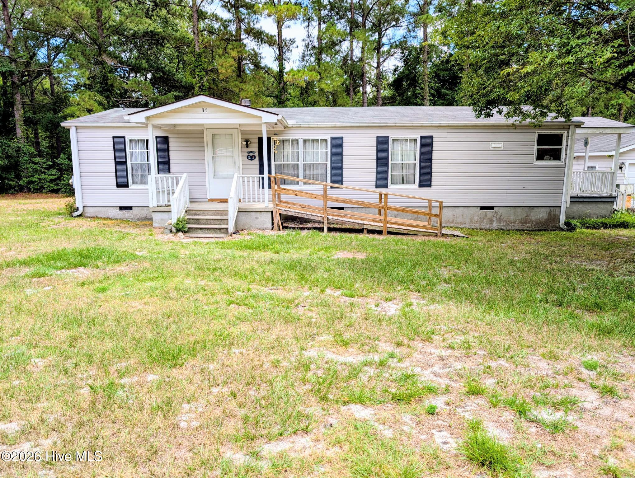 Exterior photo of 35 Saddle Ridge Road, Currie, NC 28435. MLS: 100585060