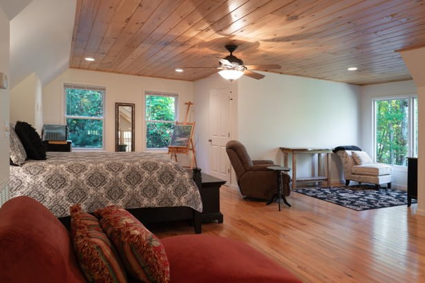 Loft master bedroom