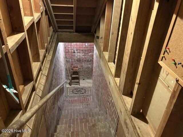 Stairs to basement