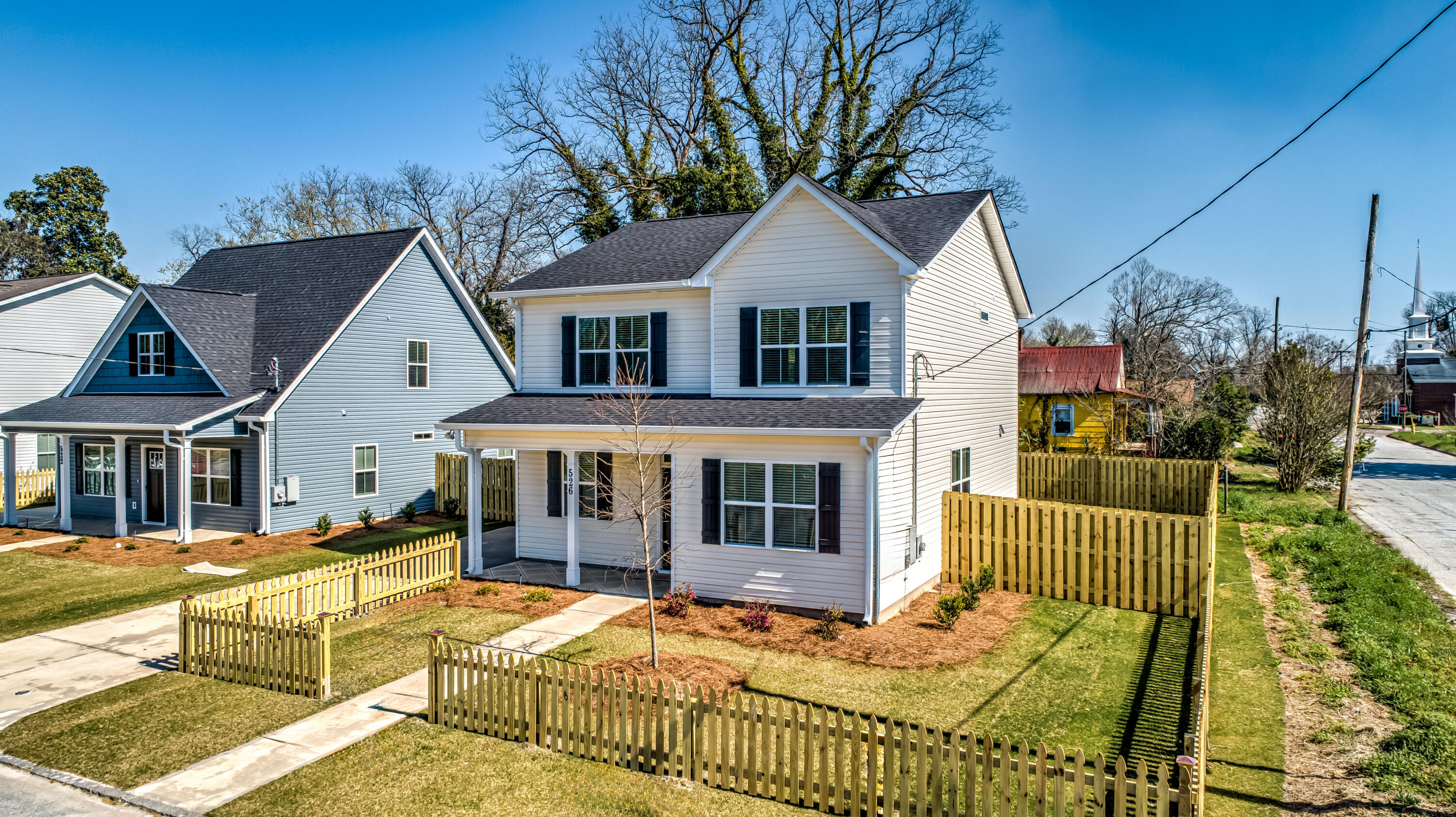 2nd St, 526, Front Exterior, Drone-2