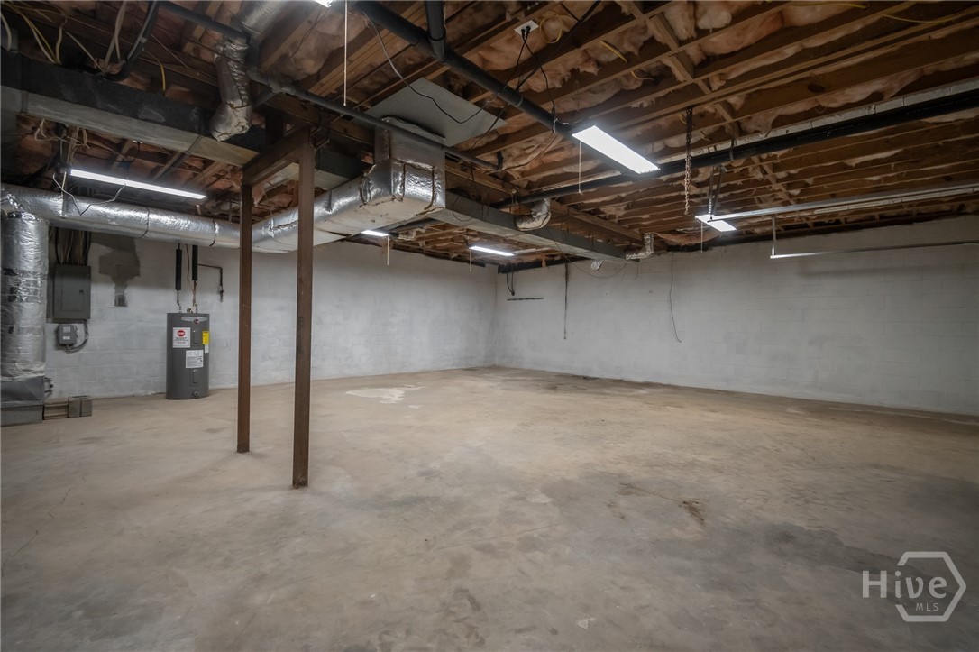 Basement garage/shop space