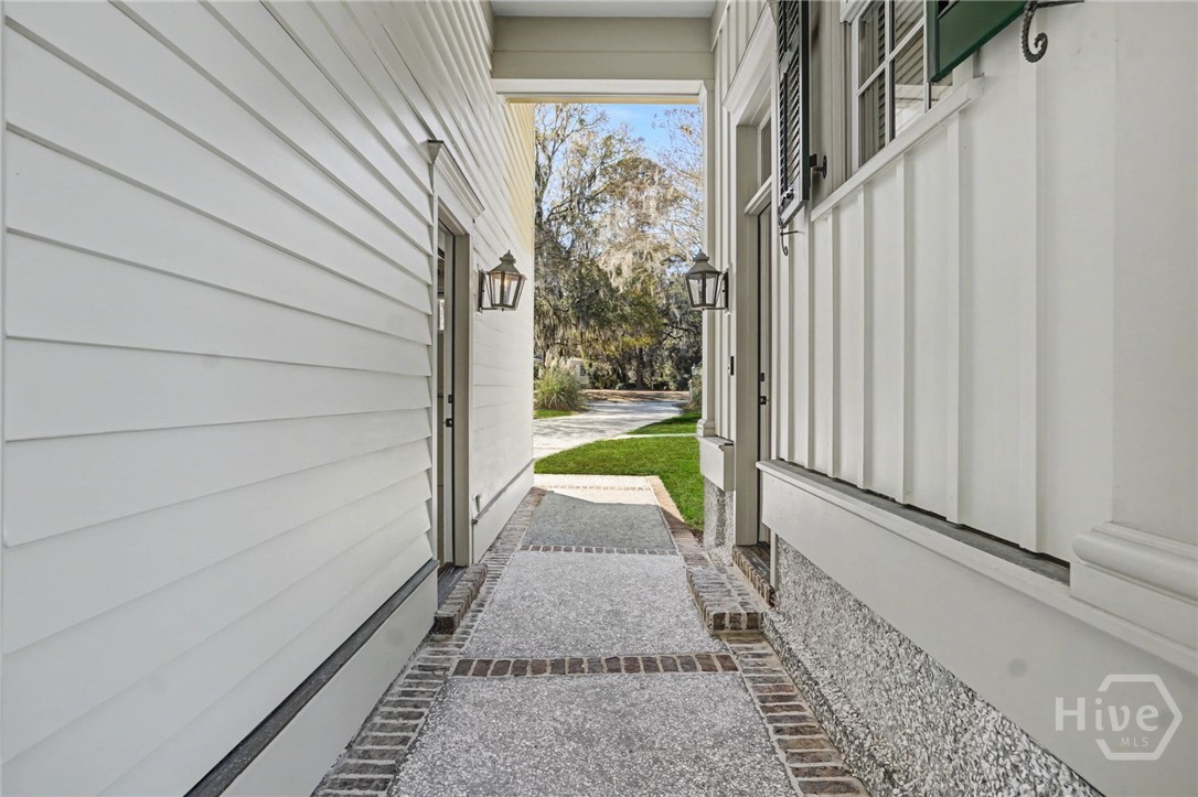 Breeze Way Between, Carriage House, Garage and Main House